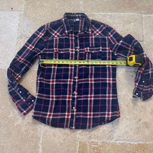 Women flannel shirt size M